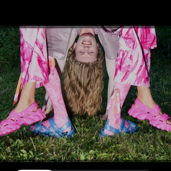 Melissa Puff Sandal Collina Strada gliter Unisex size 38 - Picture 7 of 7